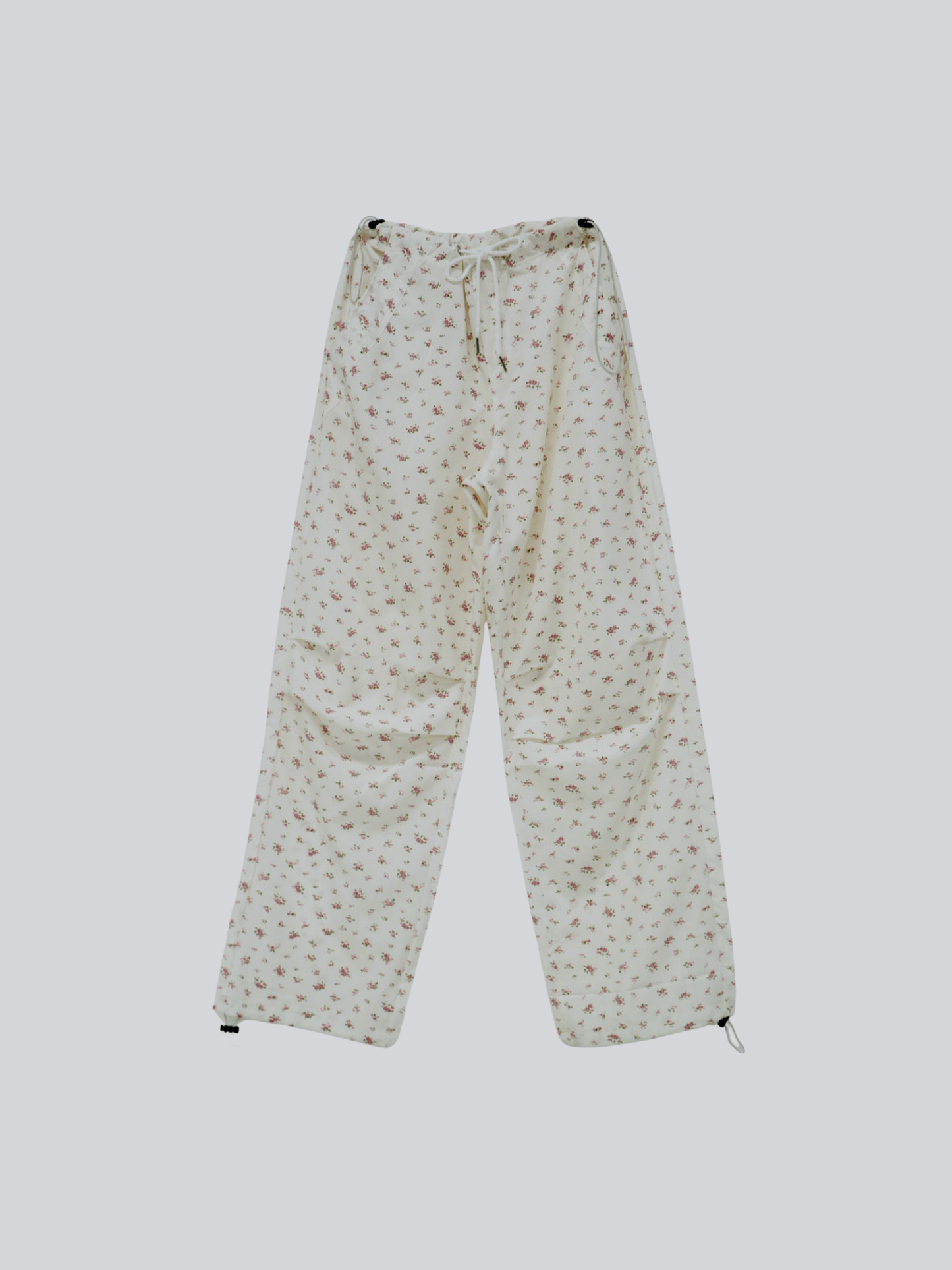 floral wide pants
