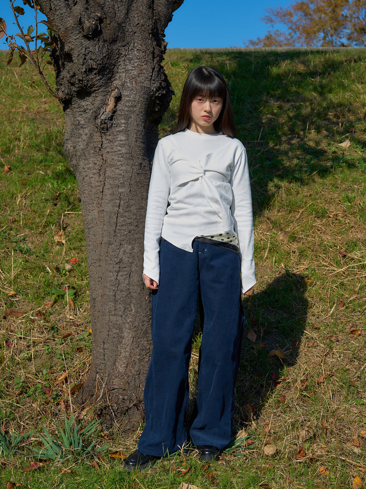 corduroy bootcut pants
