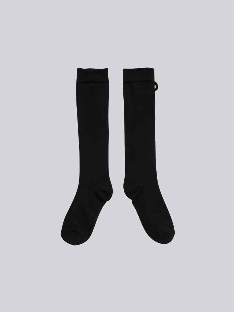 knee-high ribbon socks