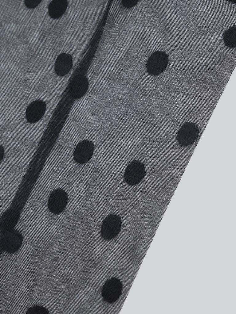 dot sheer tights