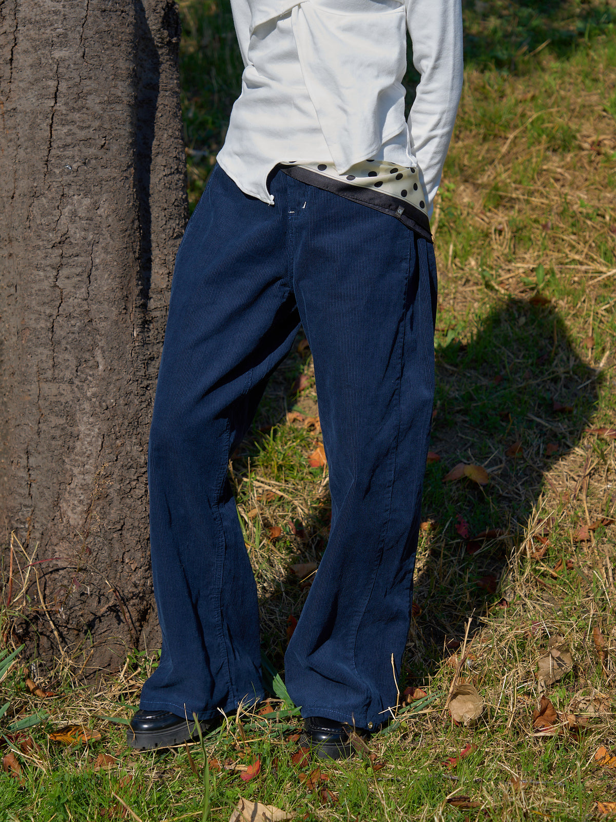 corduroy bootcut pants