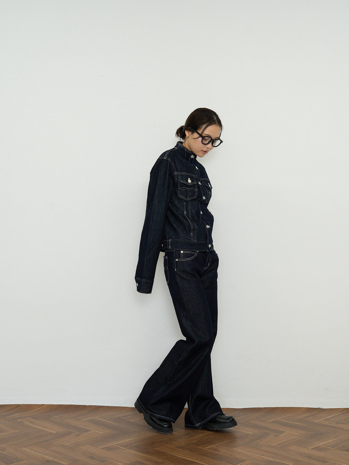 embroidery denim setup