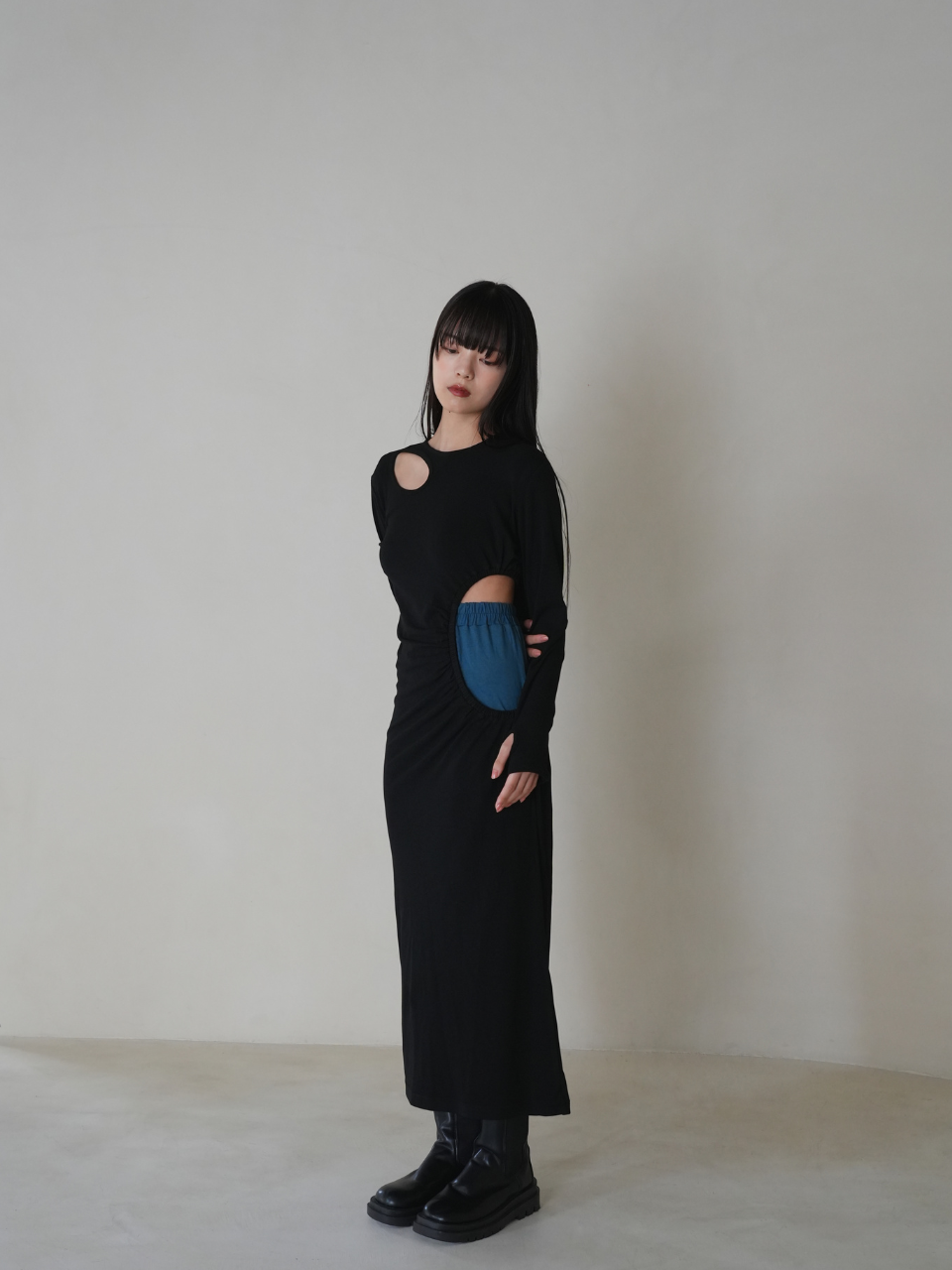 cut out hole one-piece