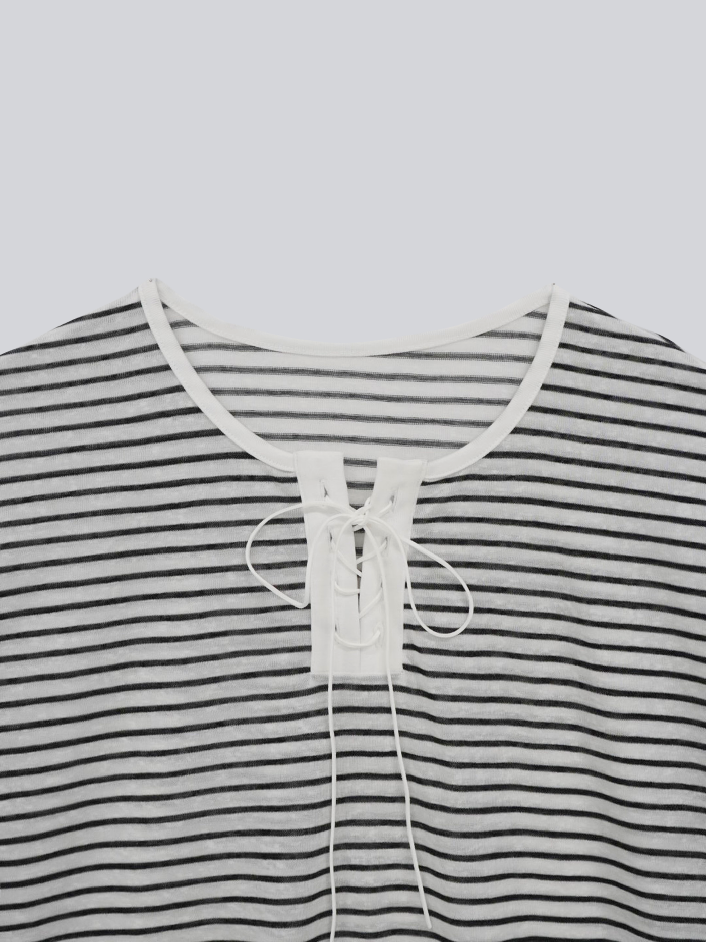 french border long sleeve knit