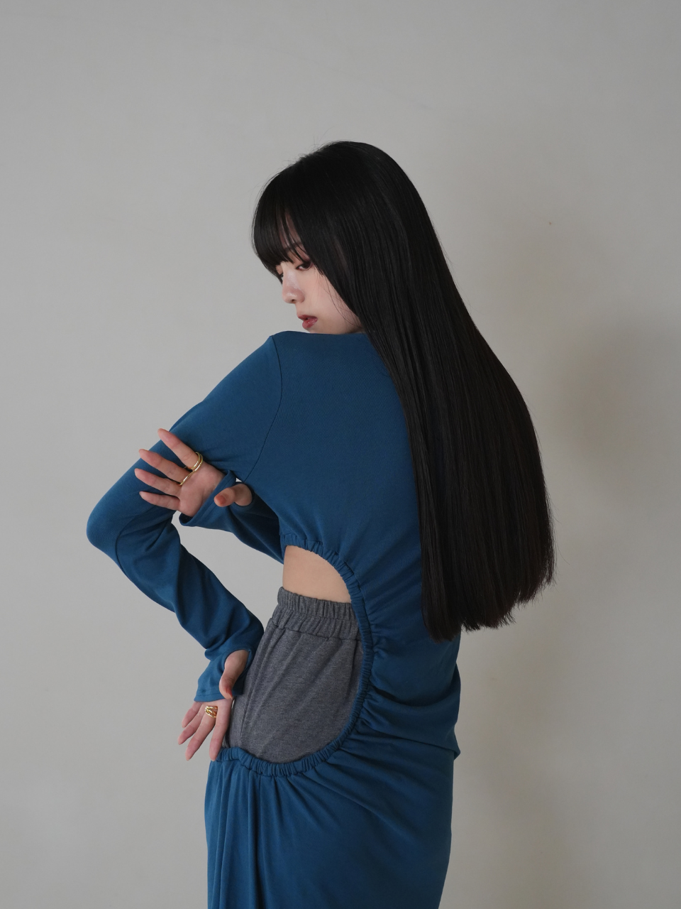 cut out hole one-piece