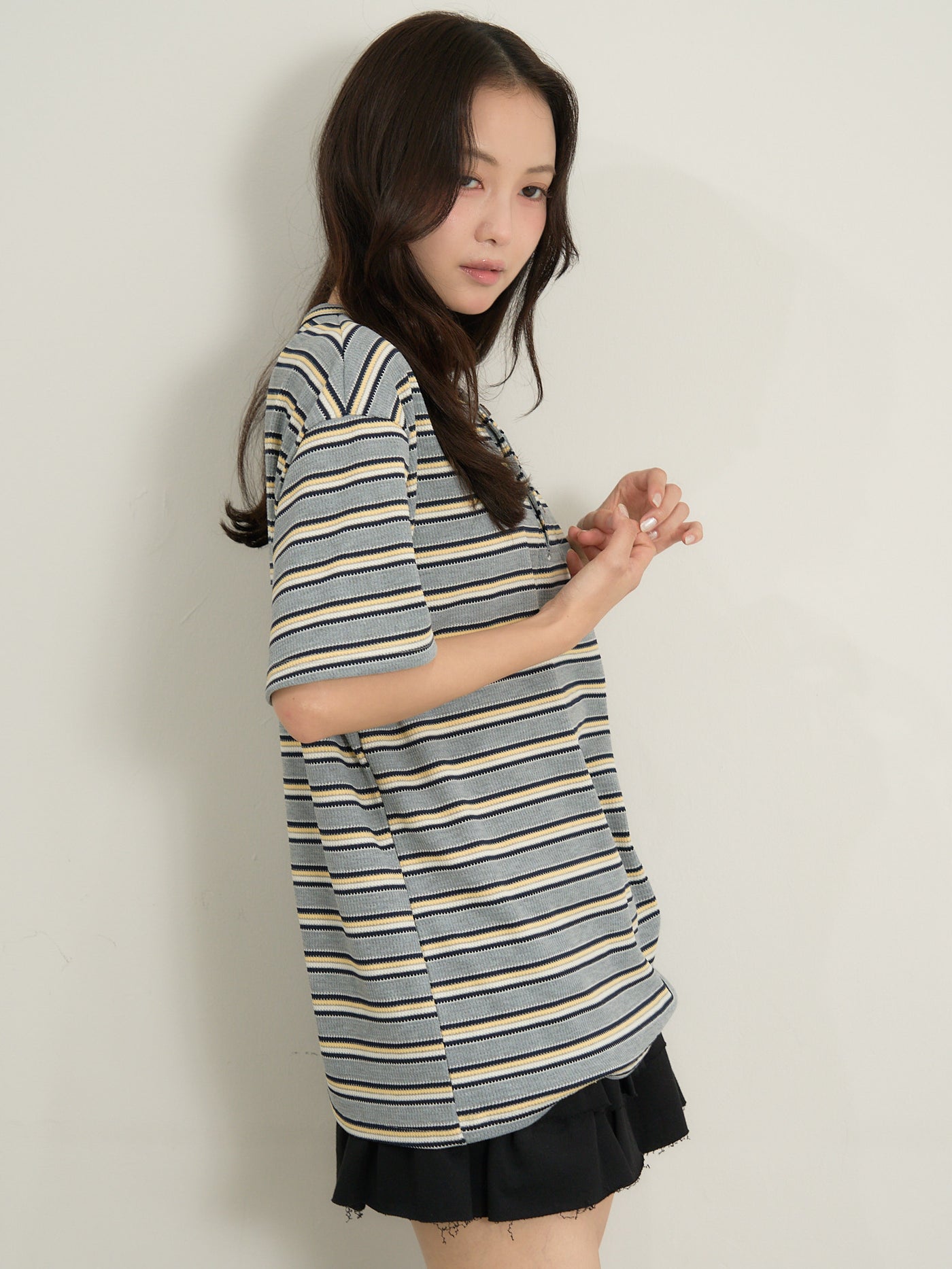 border henley tee