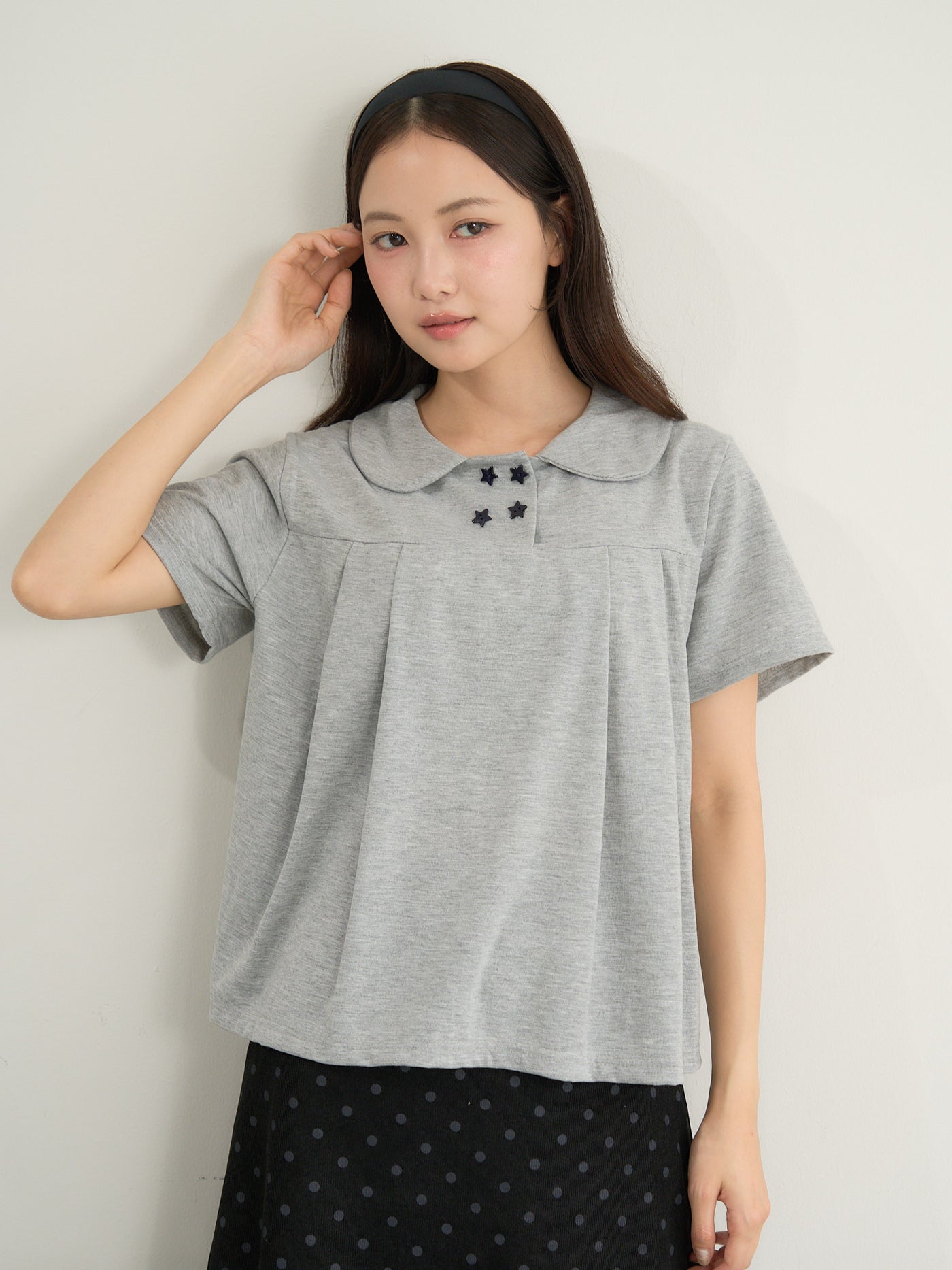 star button tee