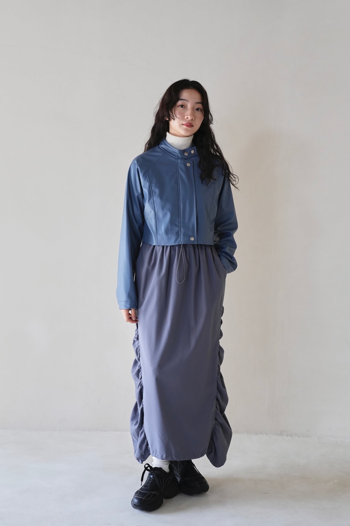 side frill skirt