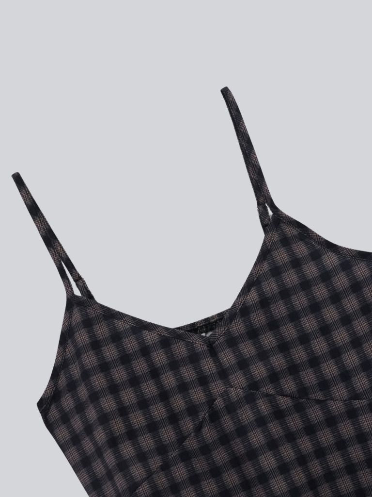 check string bustier