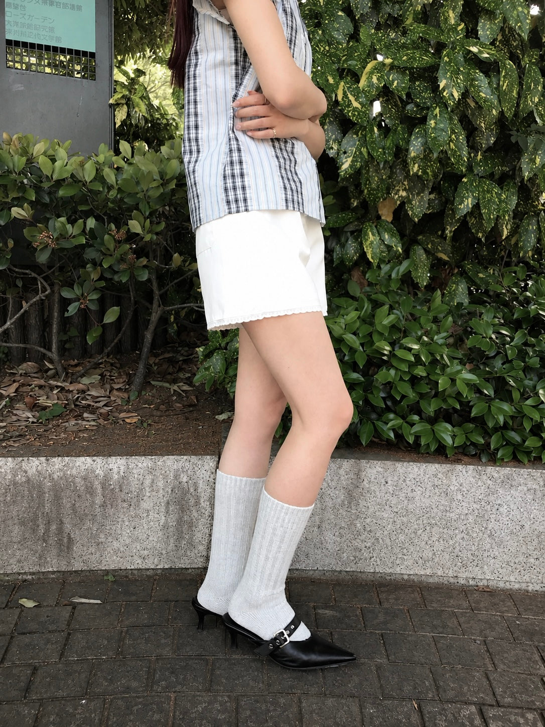 レース ショートパンツ カジュアルガーリー レディース Uenui