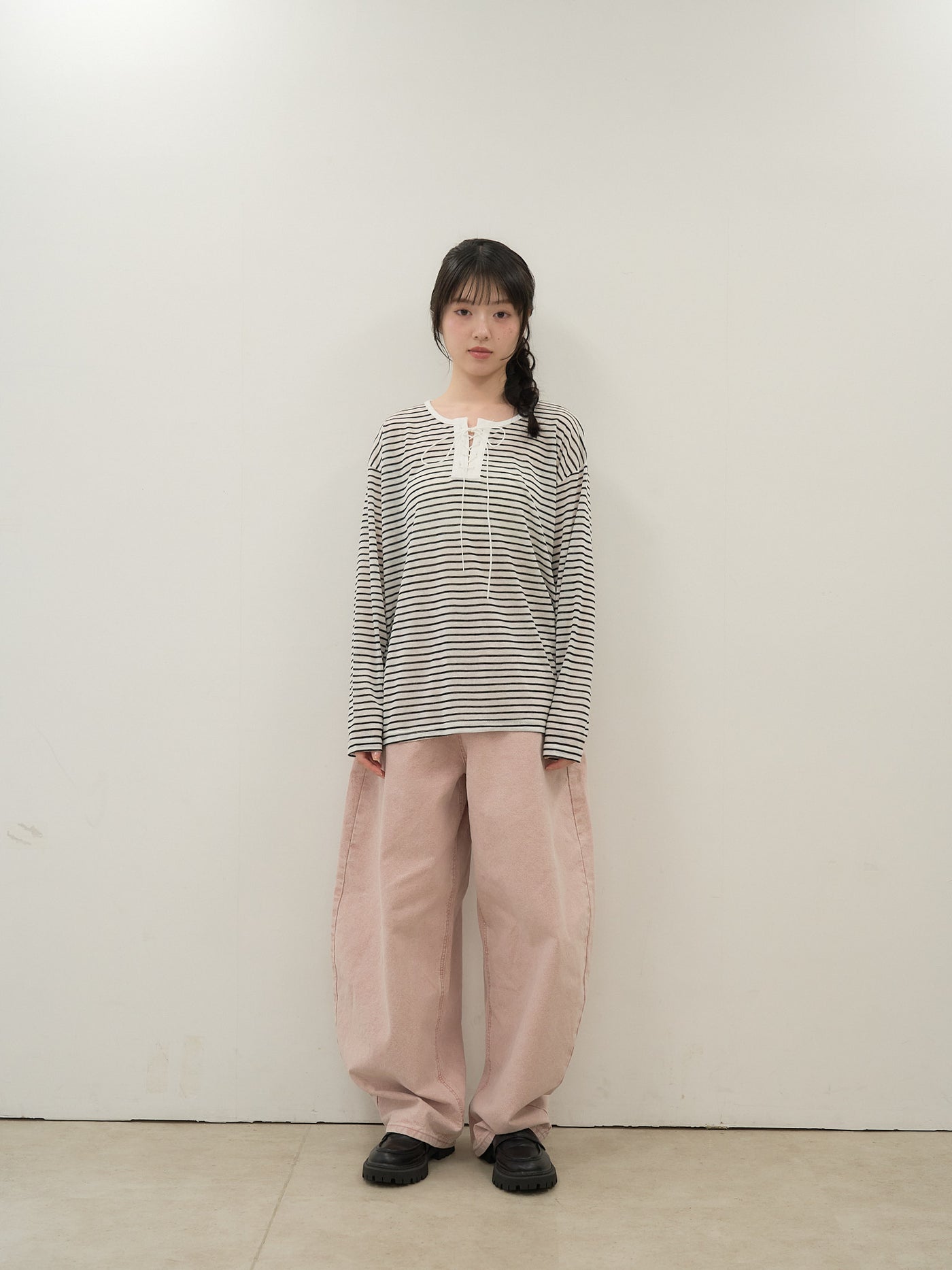wide color pants