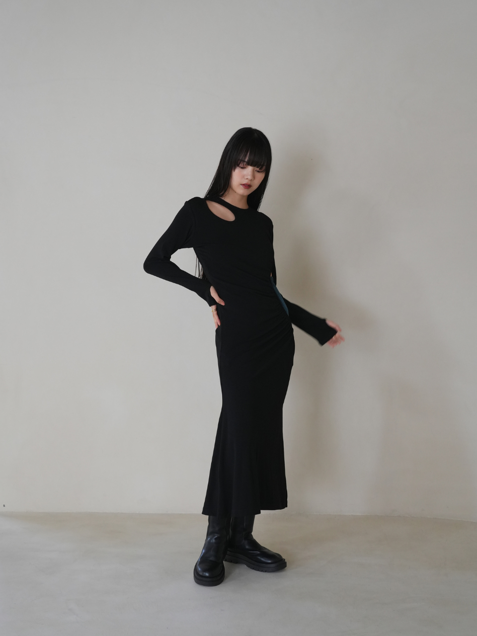 cut out hole one-piece
