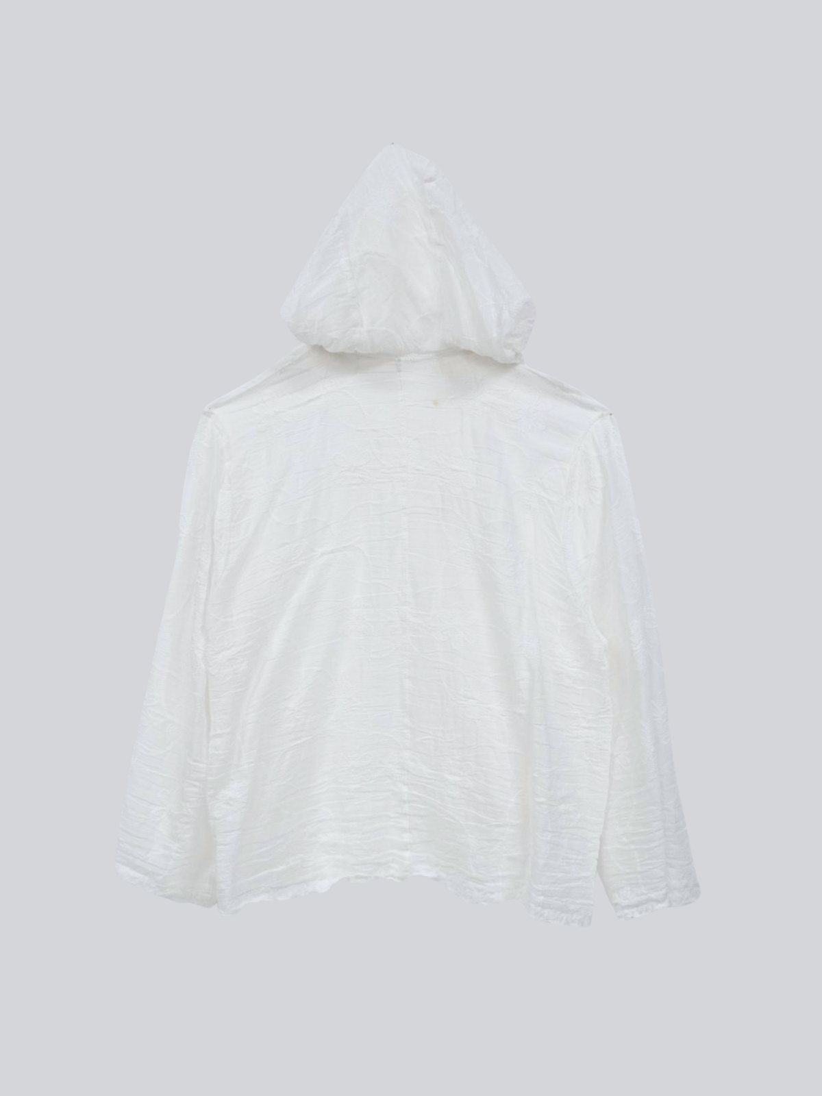 embroidery lace hoodie