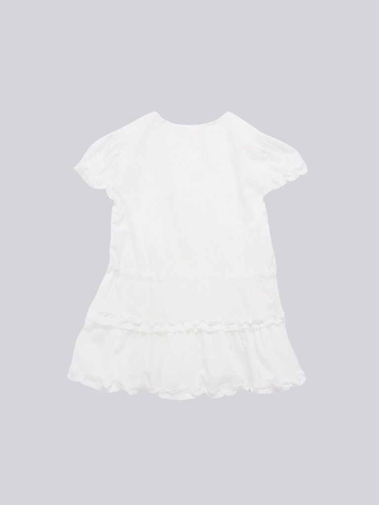 hem frill blouse