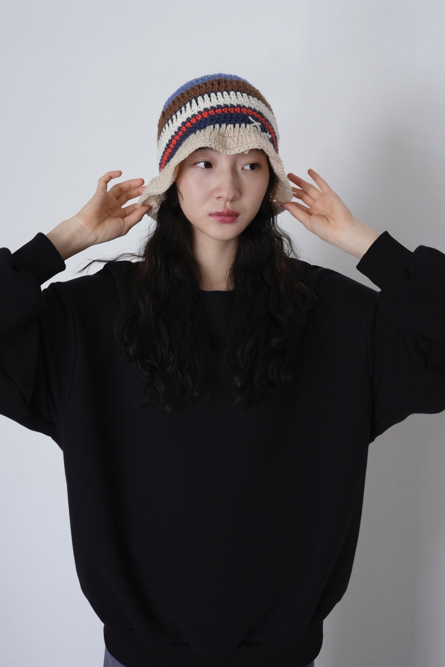 crochet knit hat