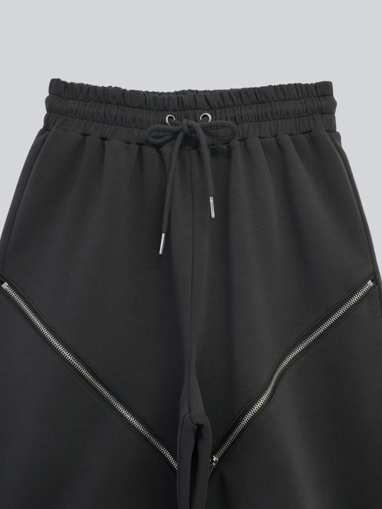 random zip pants