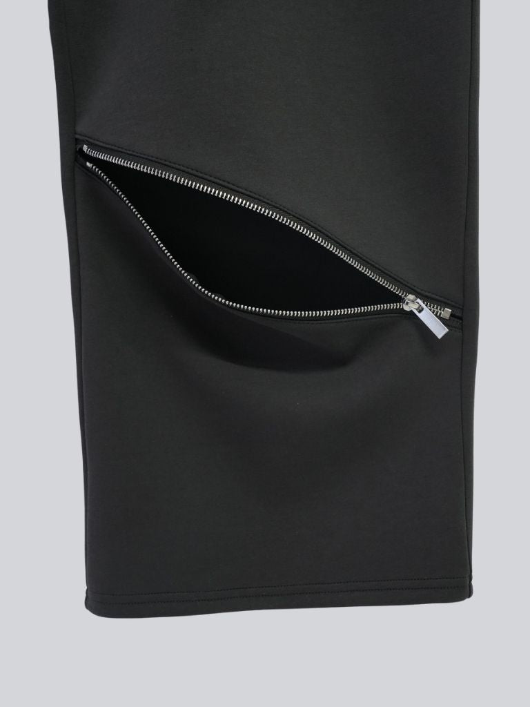 random zip pants