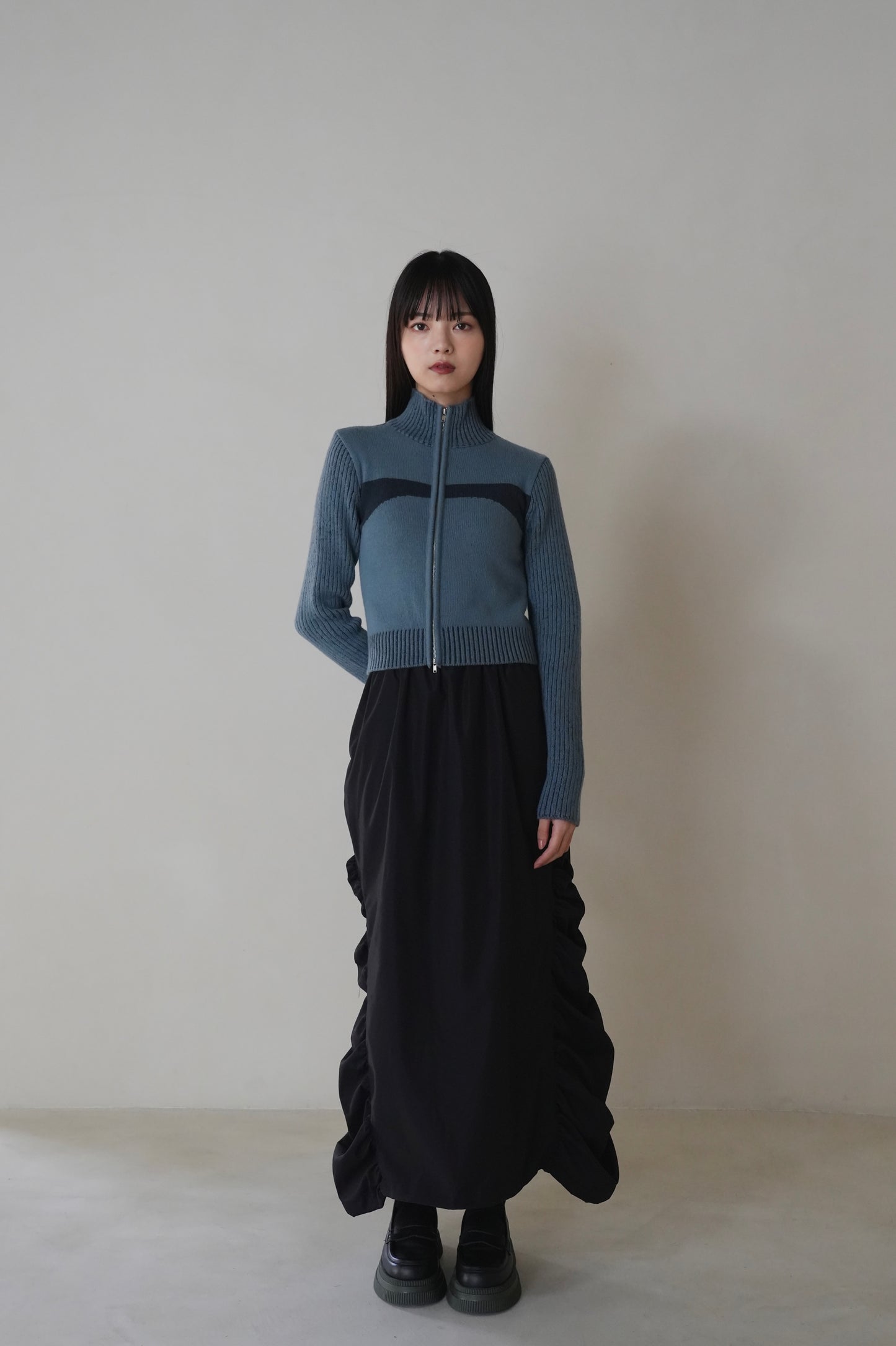 side frill skirt