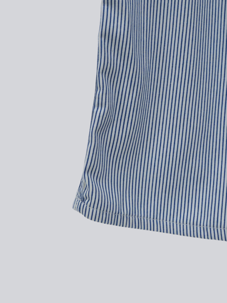 stripe wide loose pants