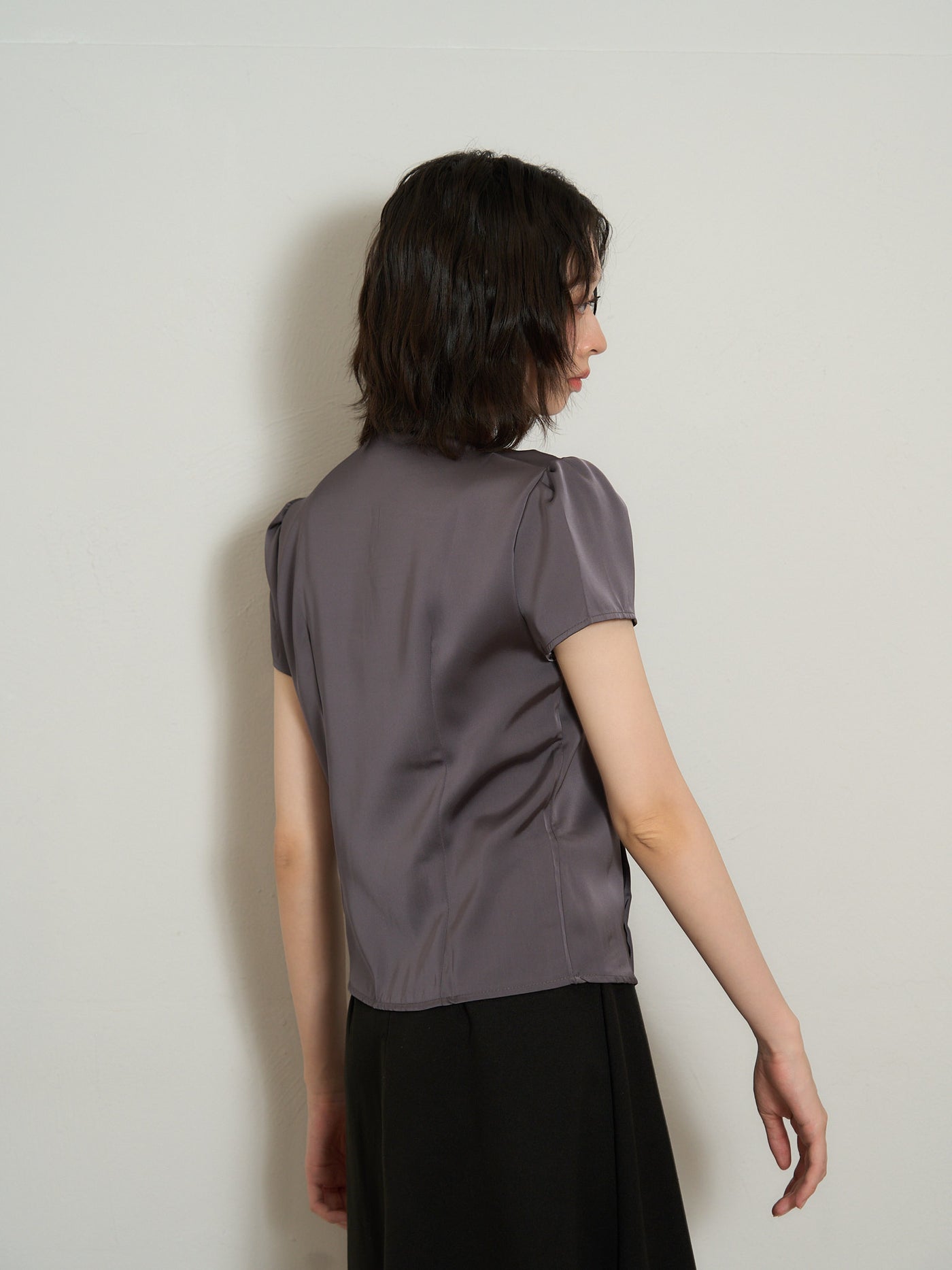 vintage frill blouse