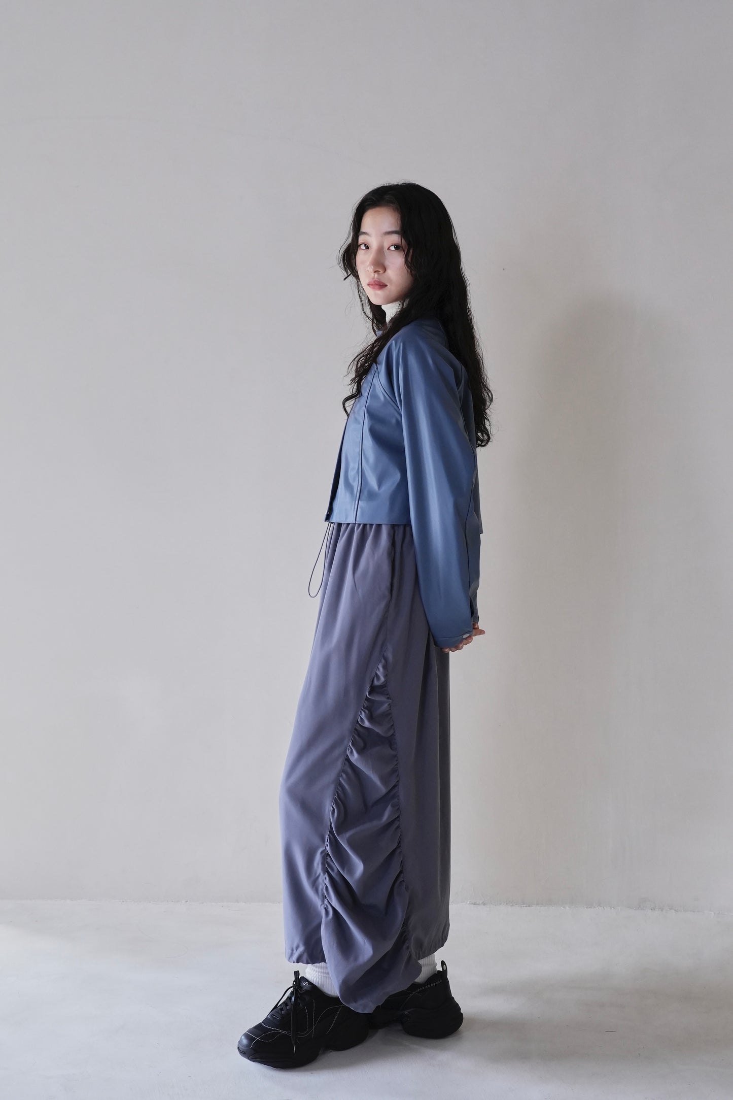 side frill skirt