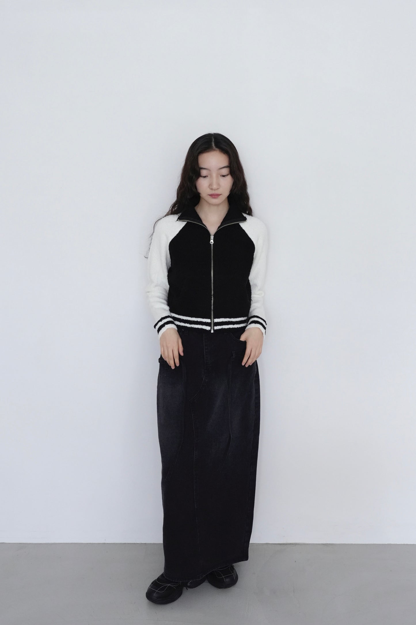 fluff jersey jacket