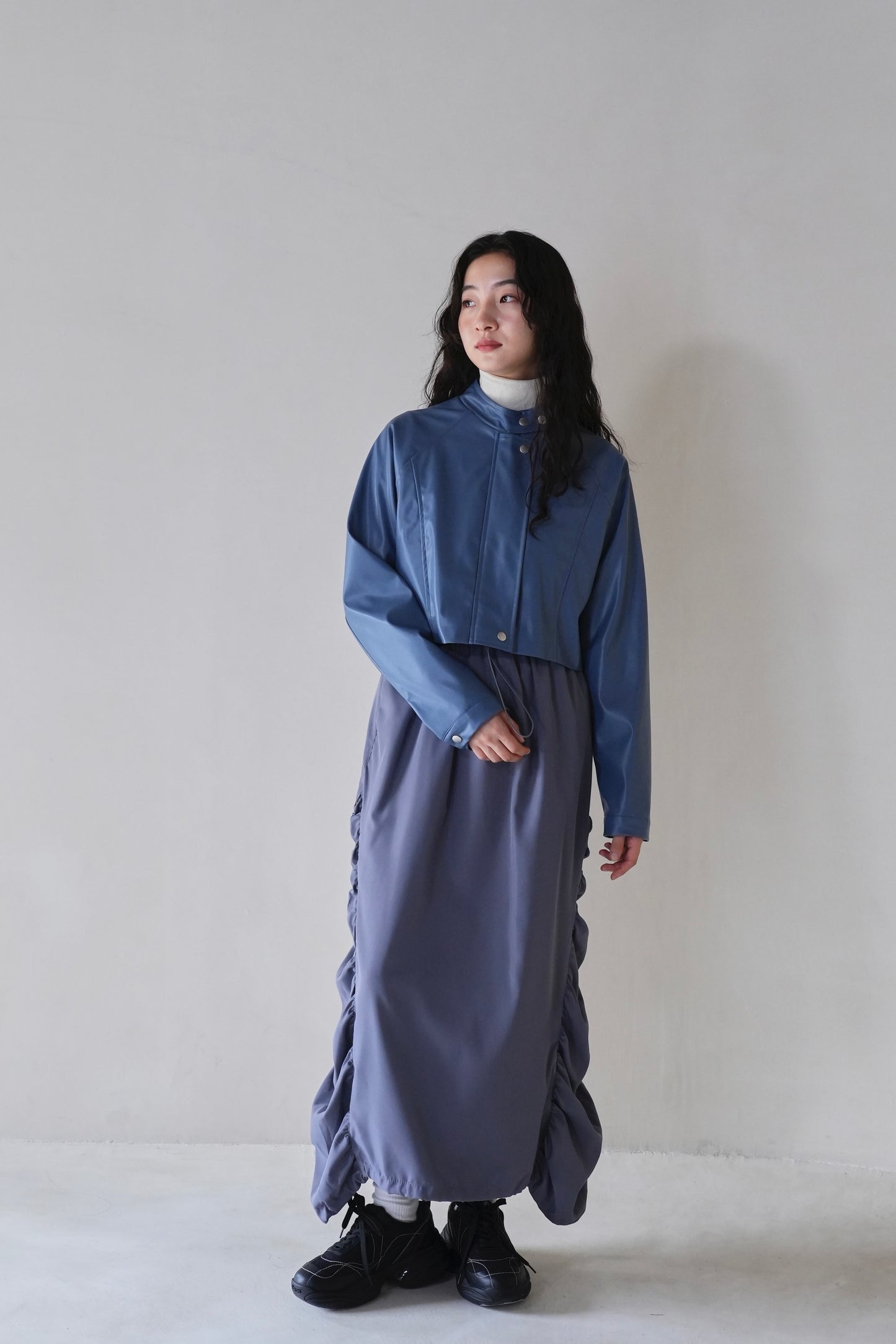 side frill skirt