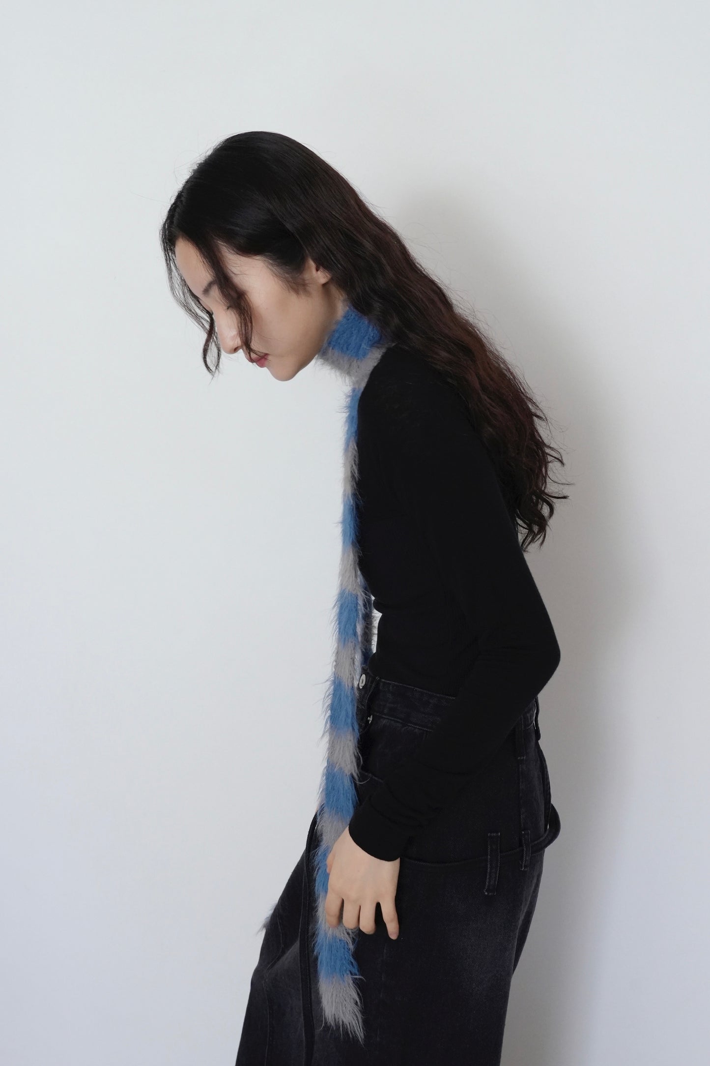 slim long muffler