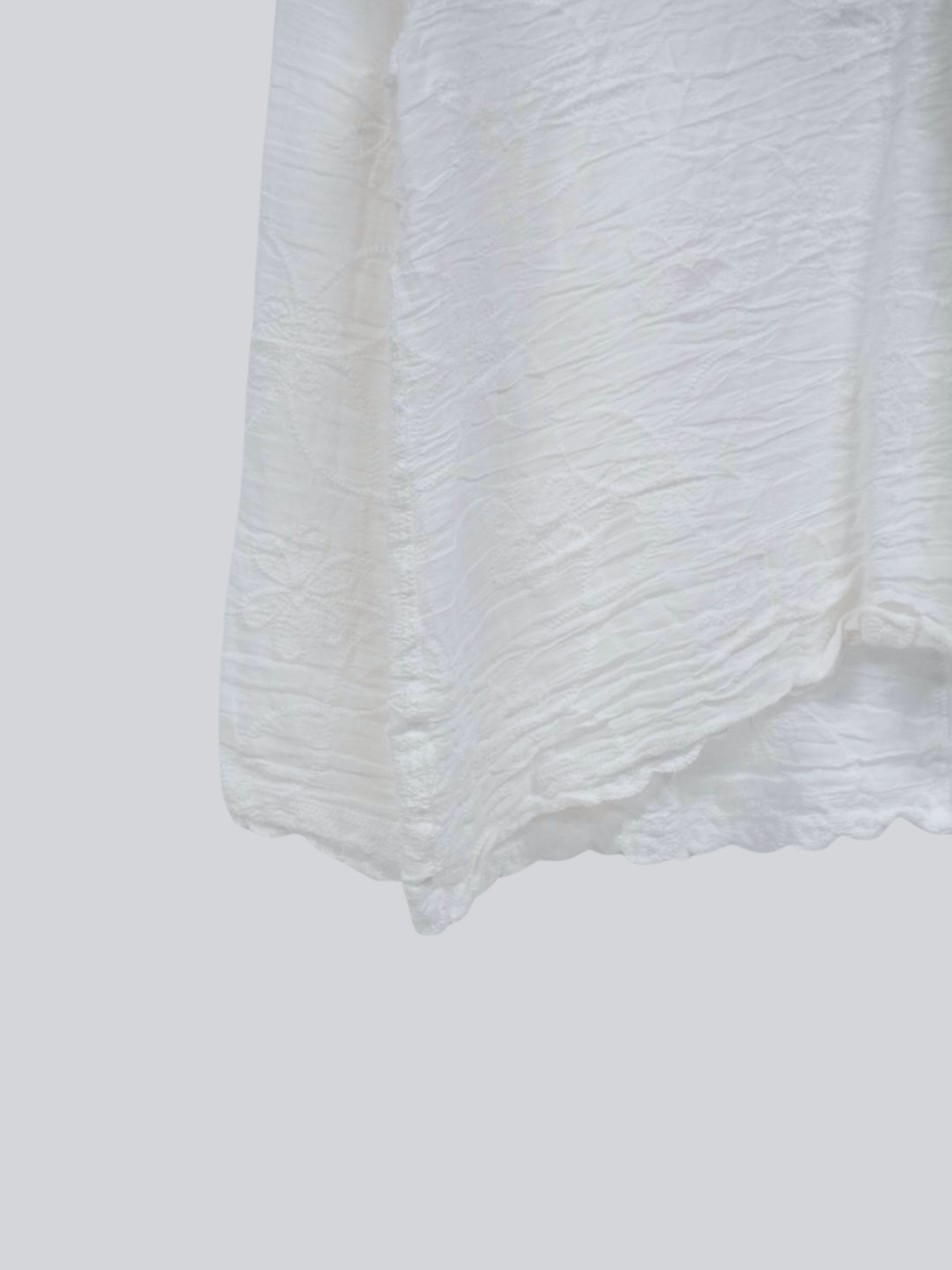 embroidery lace hoodie