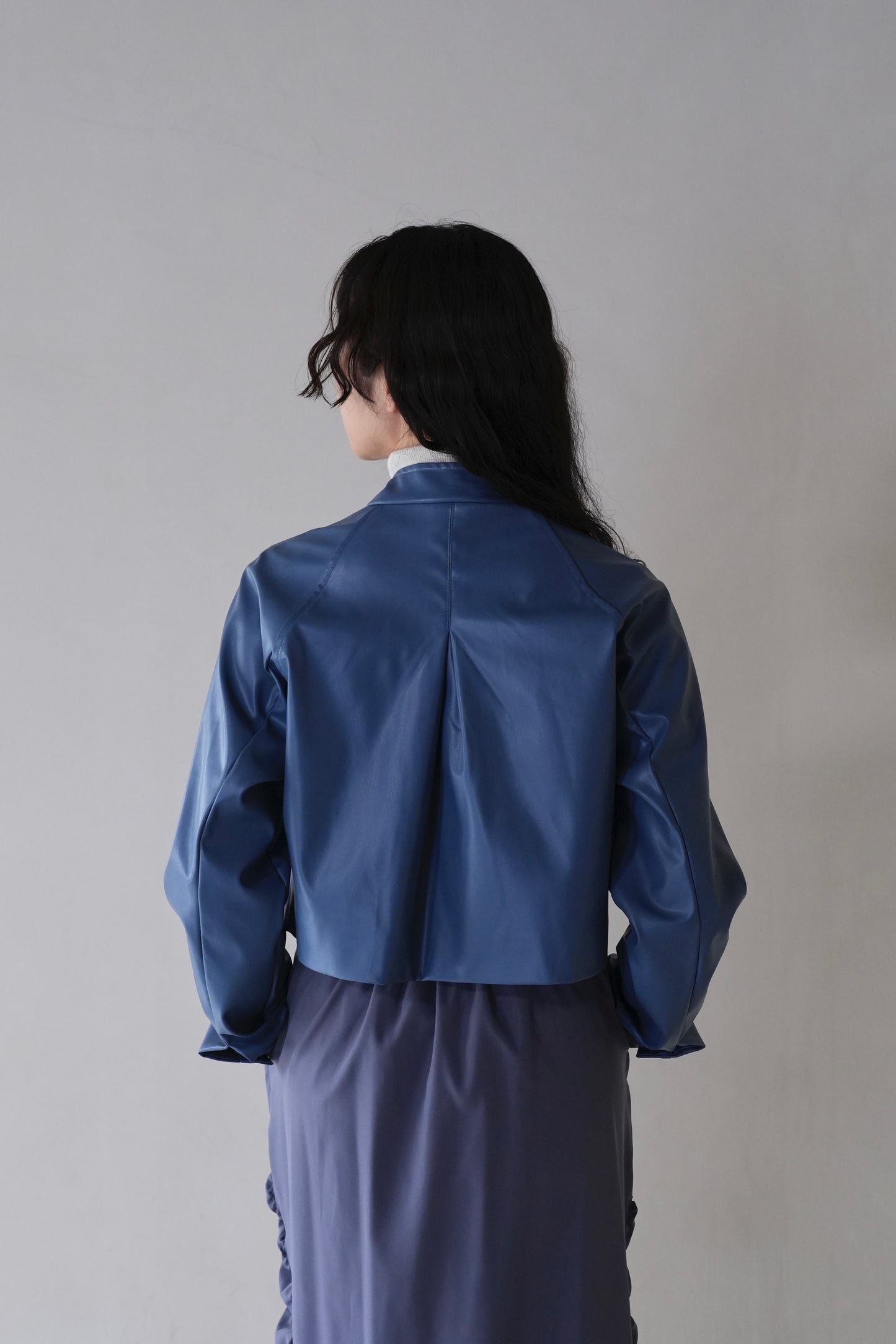 fake leather riders jacket