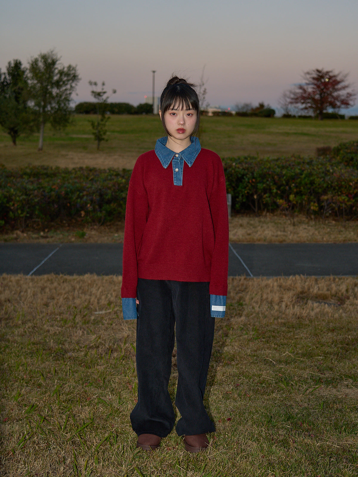 corduroy bootcut pants