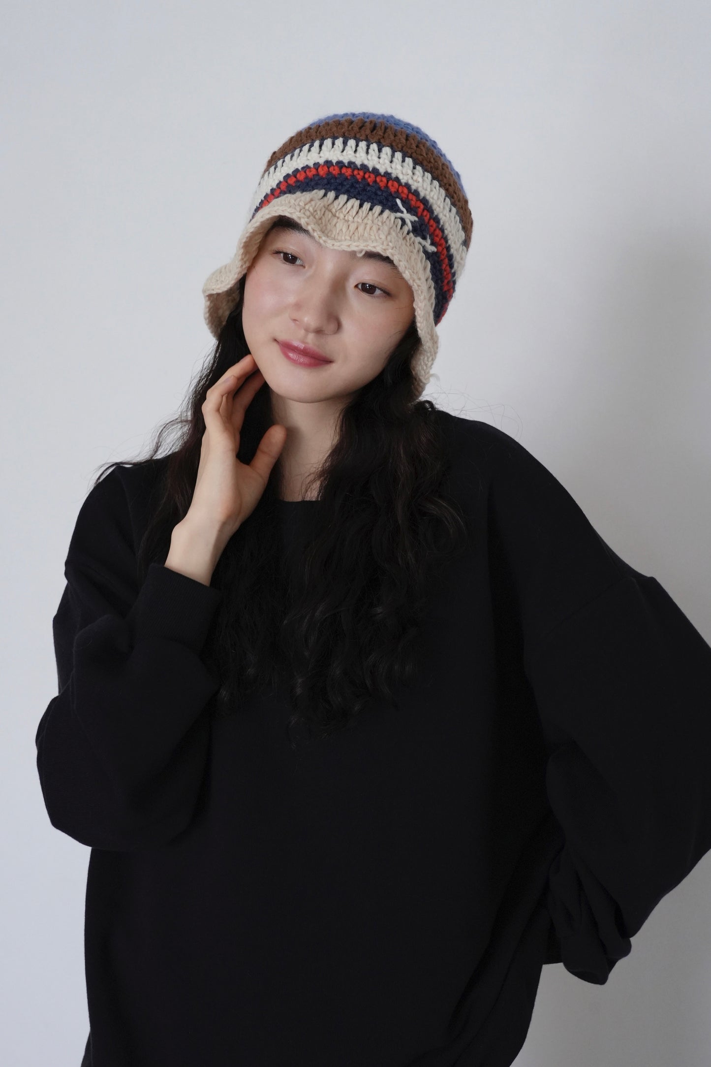 crochet knit hat