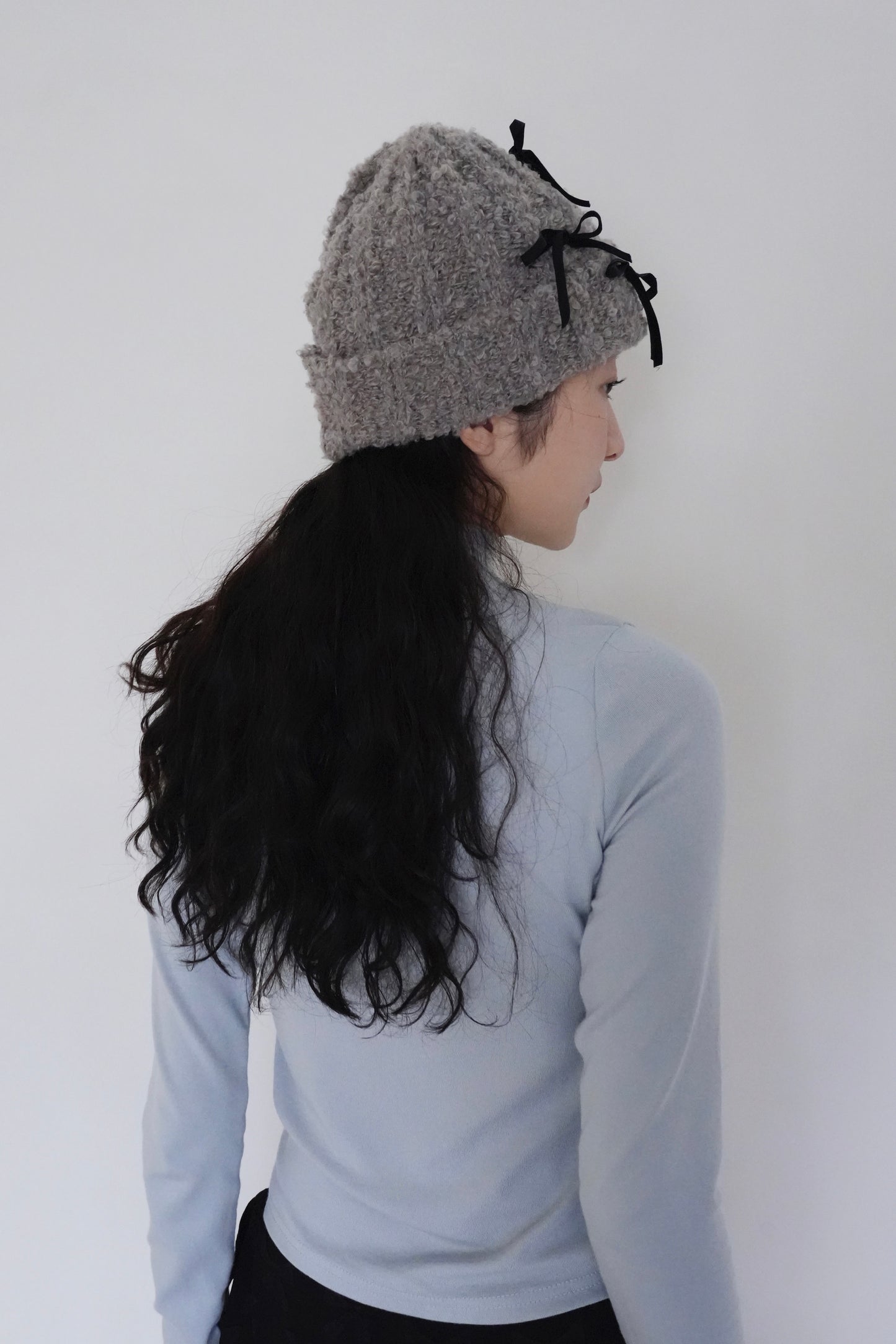 ribbon beanie