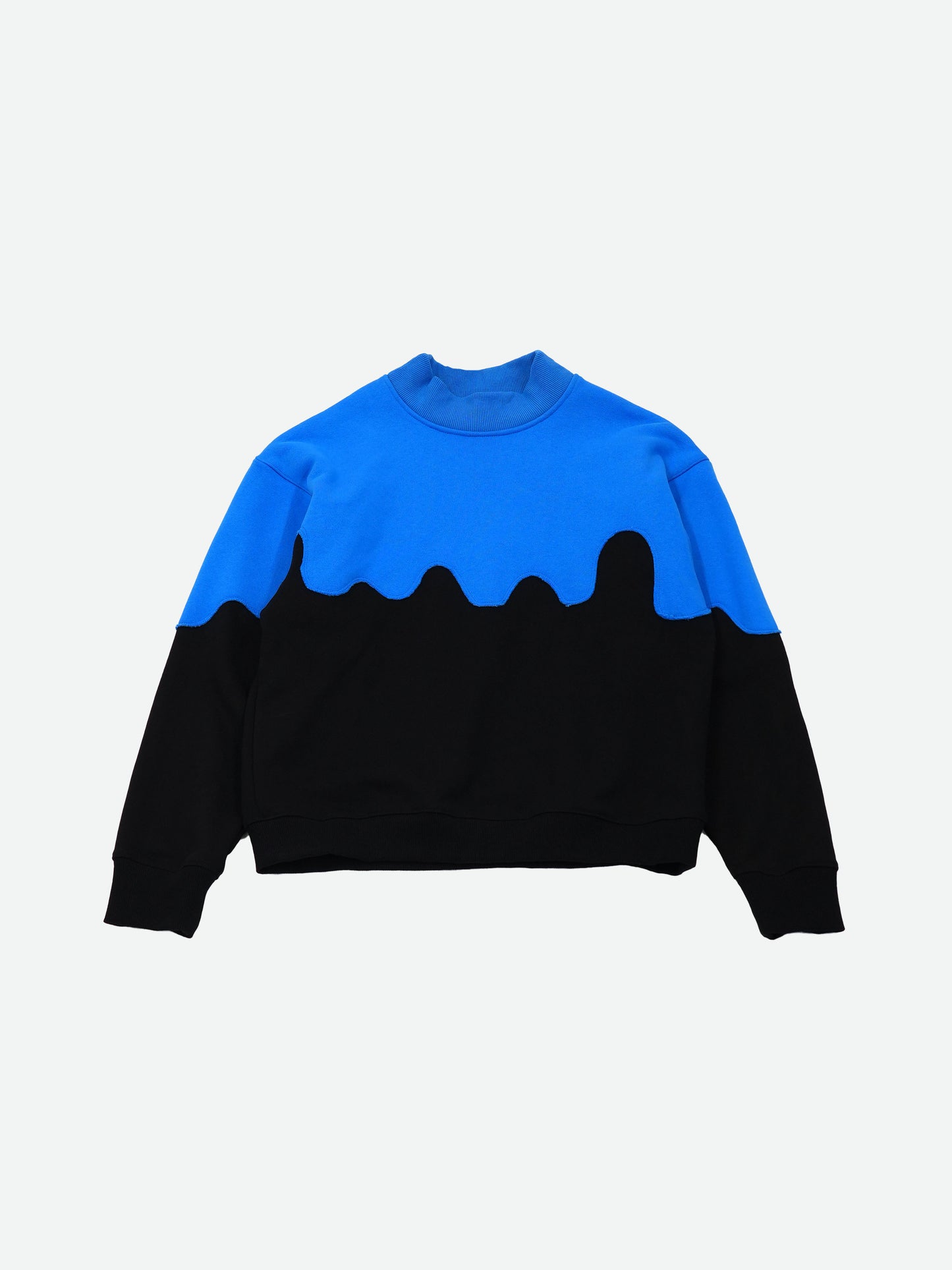 wave bicolor sweat