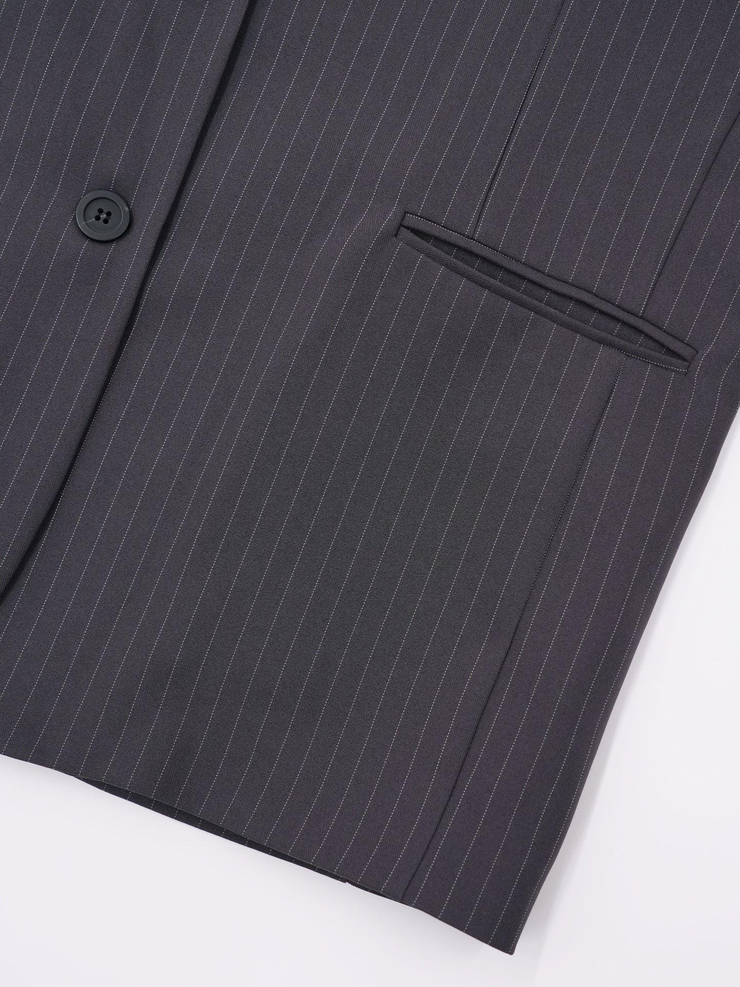 over size stripe jacket