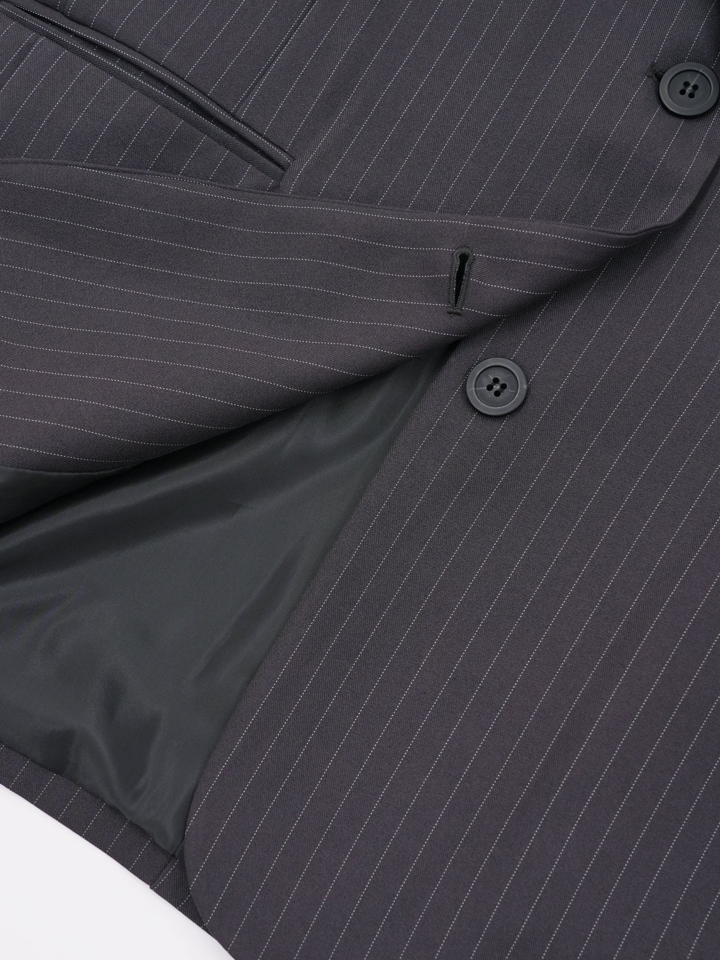 over size stripe jacket