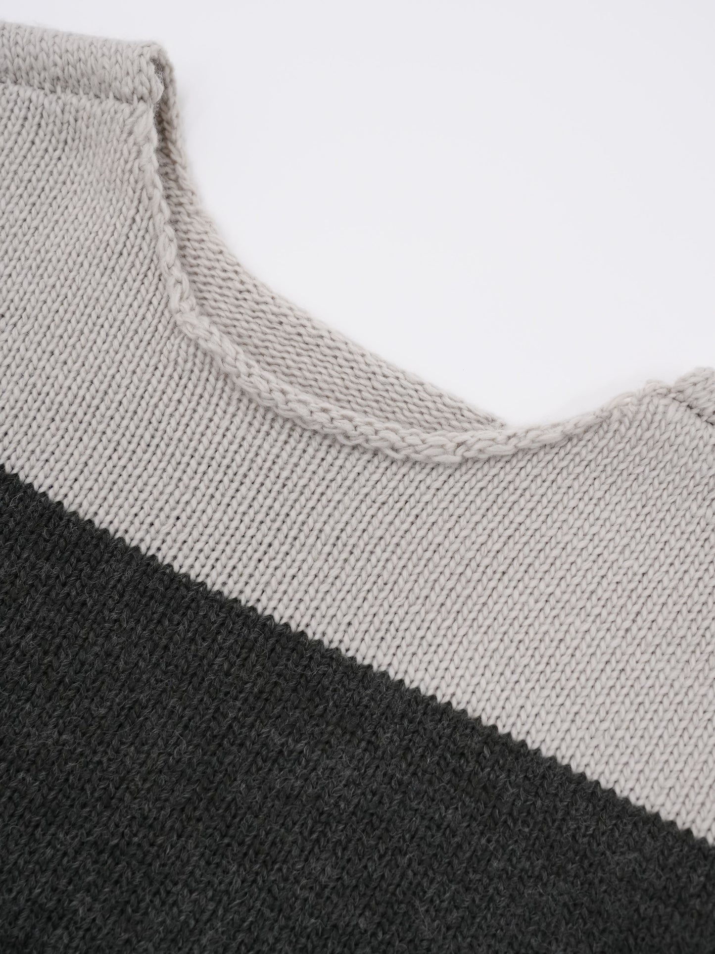 bicolor cropped kint