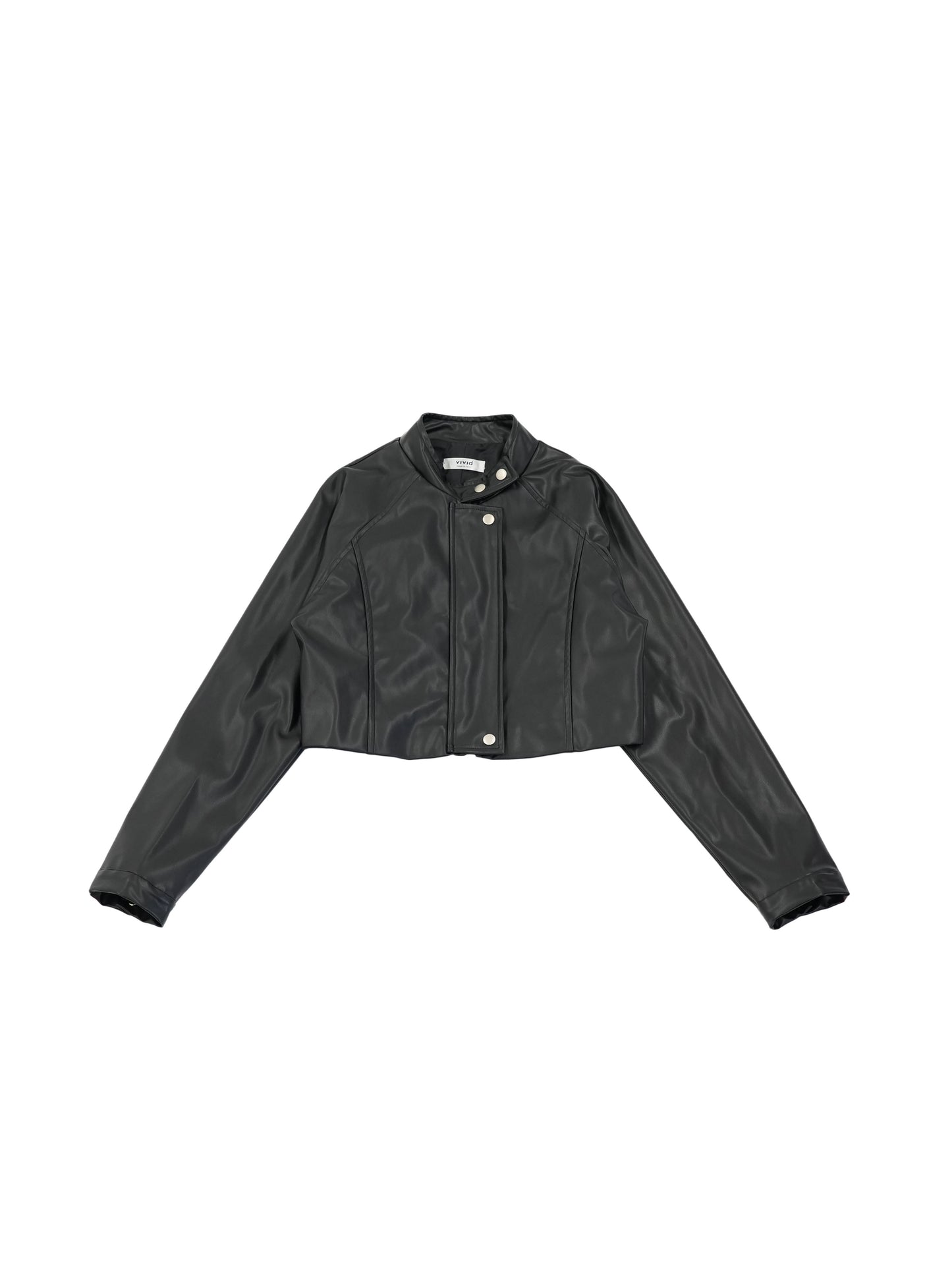 fake leather riders jacket