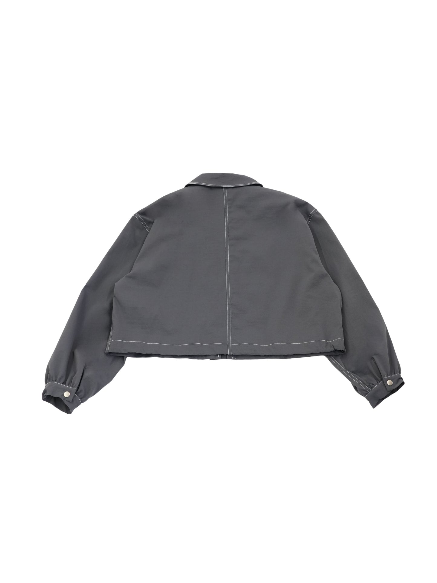 flap pocket stitch jacket