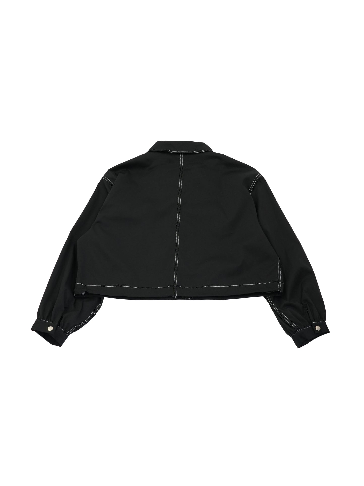 flap pocket stitch jacket