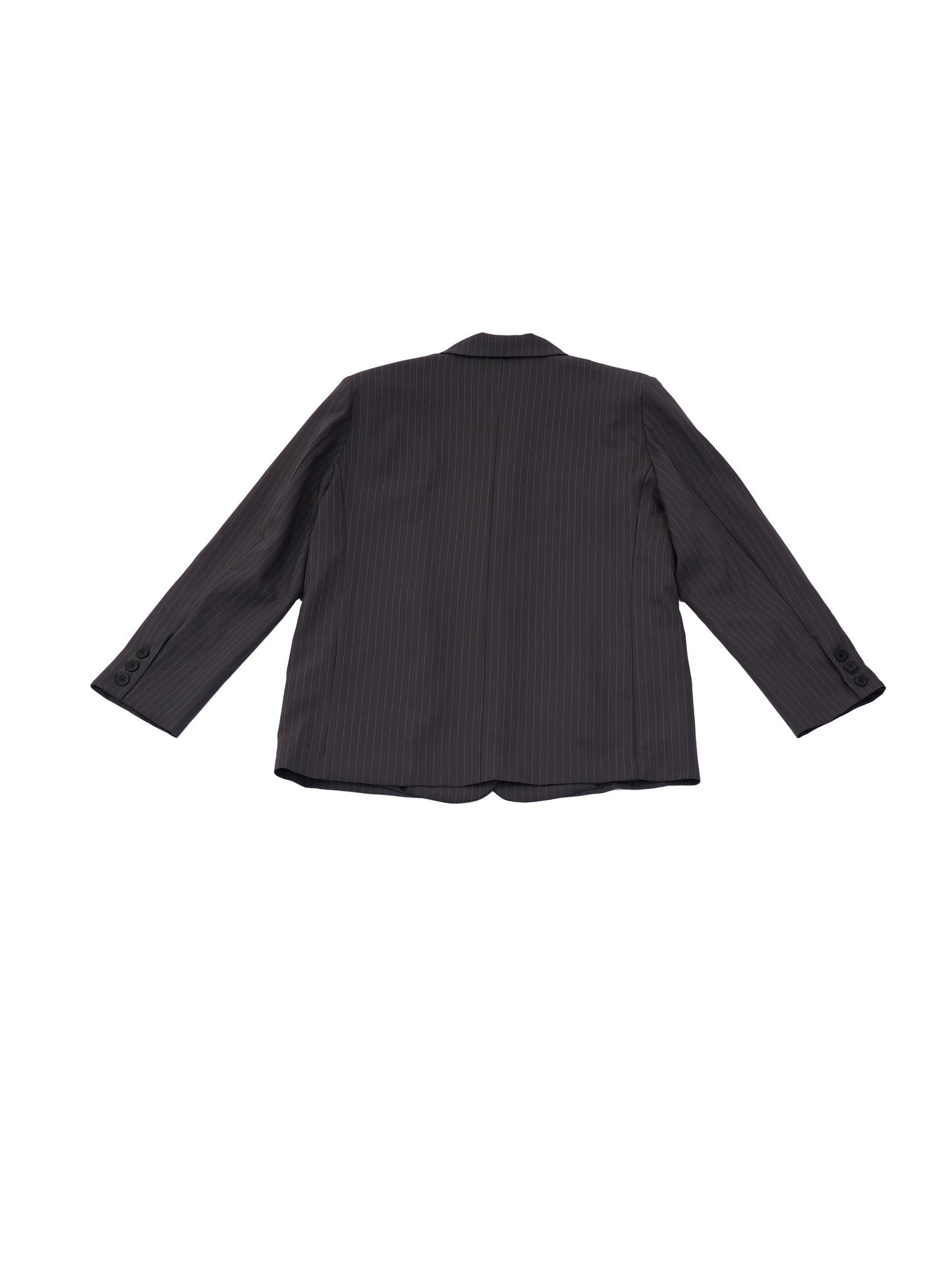 over size stripe jacket