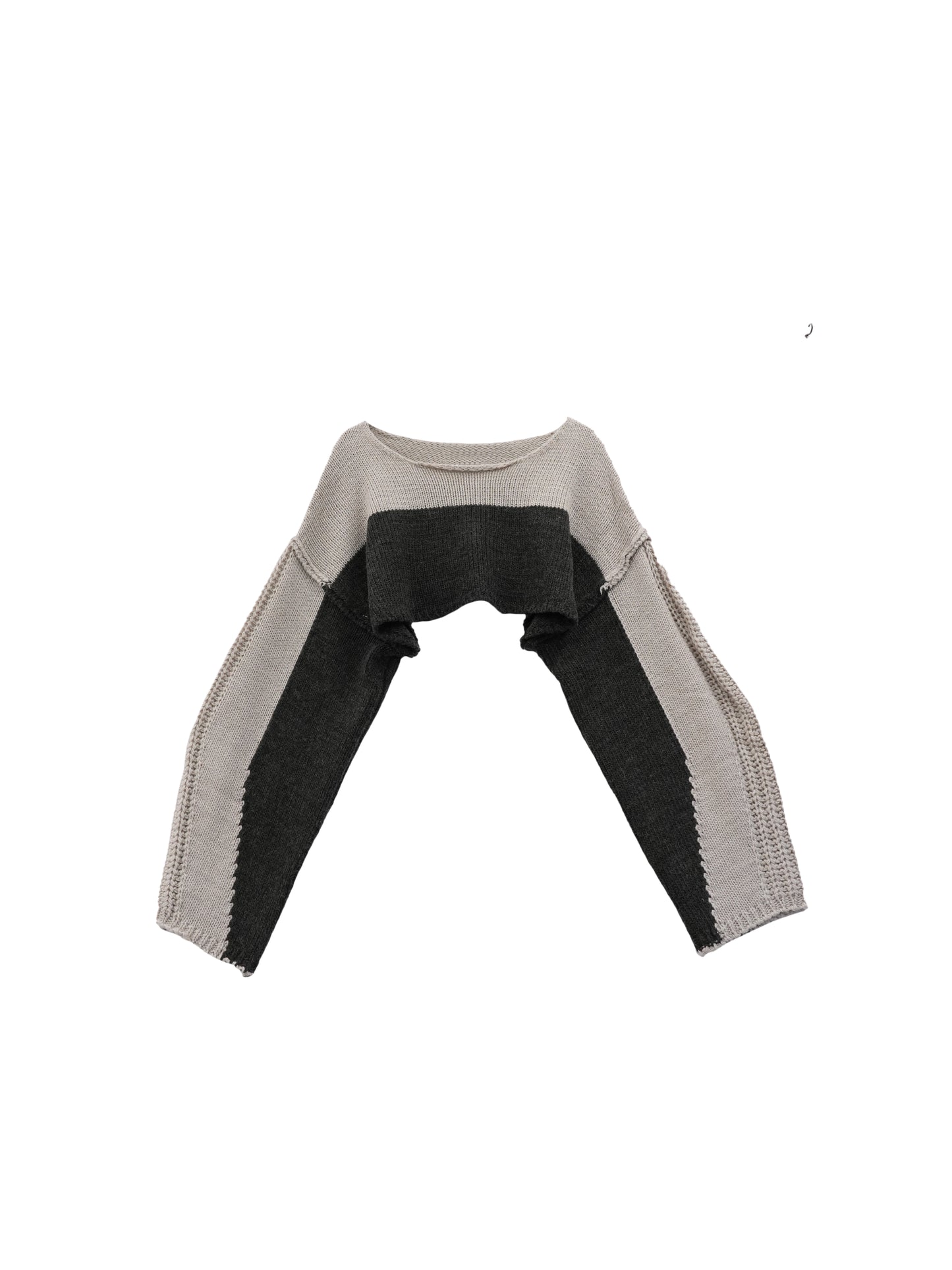 bicolor cropped kint