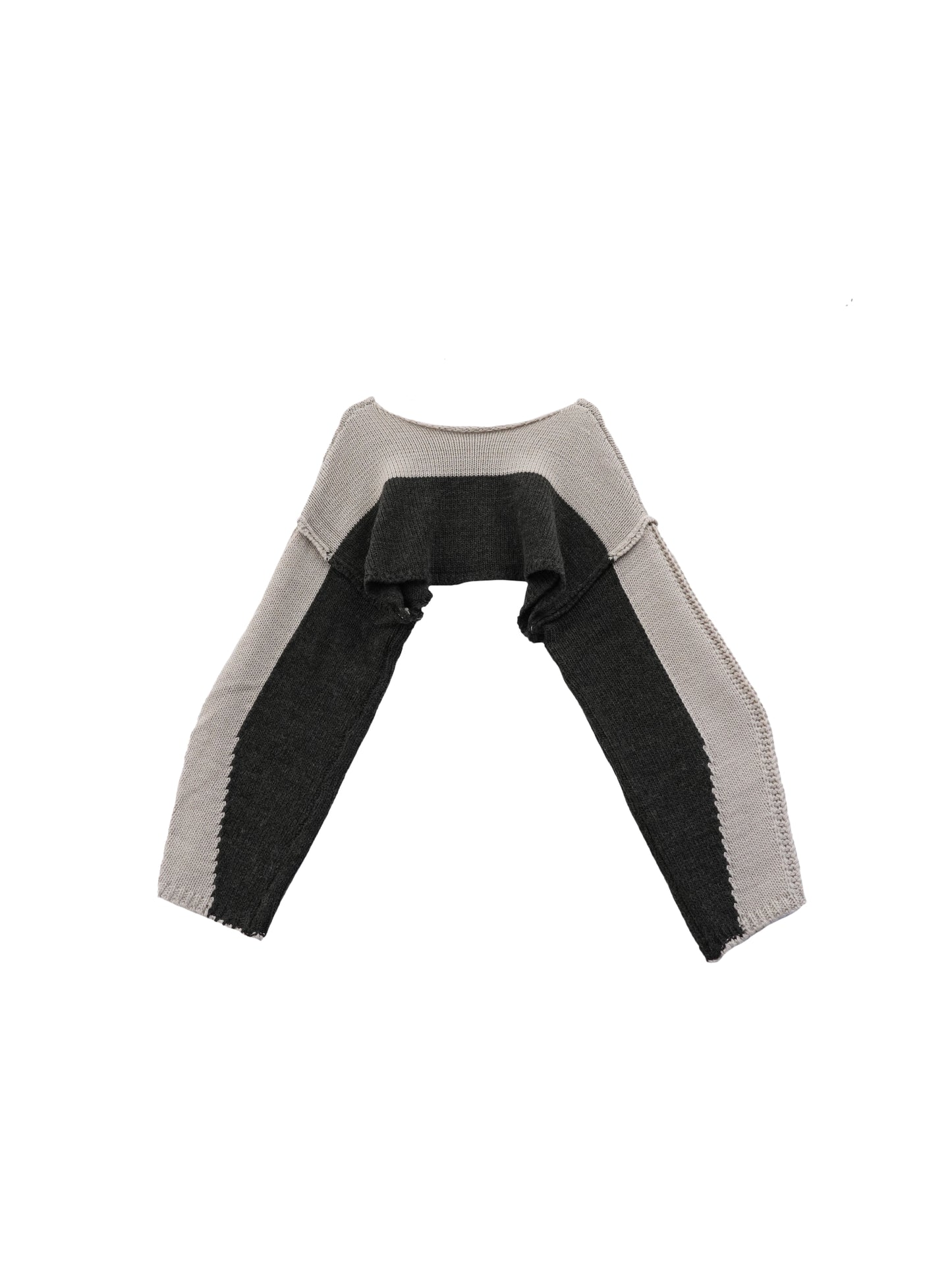 bicolor cropped kint
