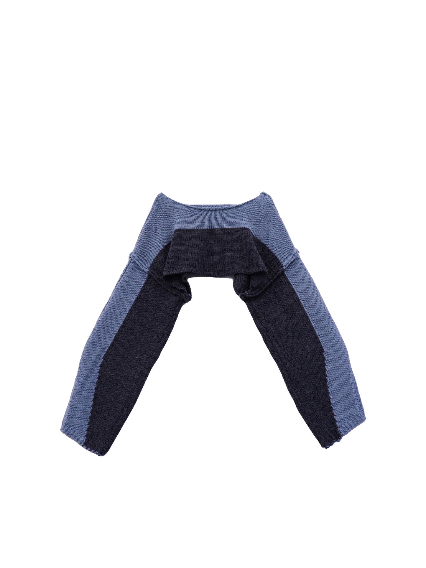 bicolor cropped kint