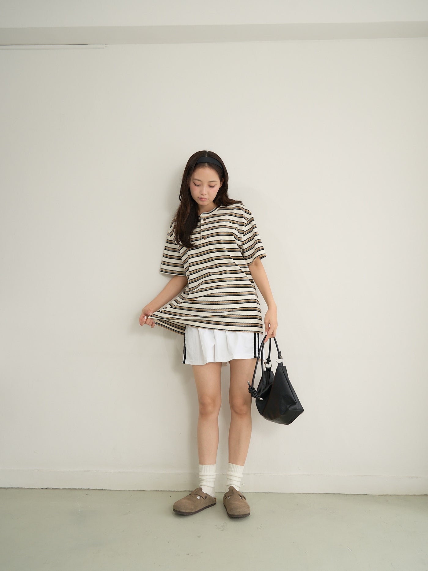 border henley tee
