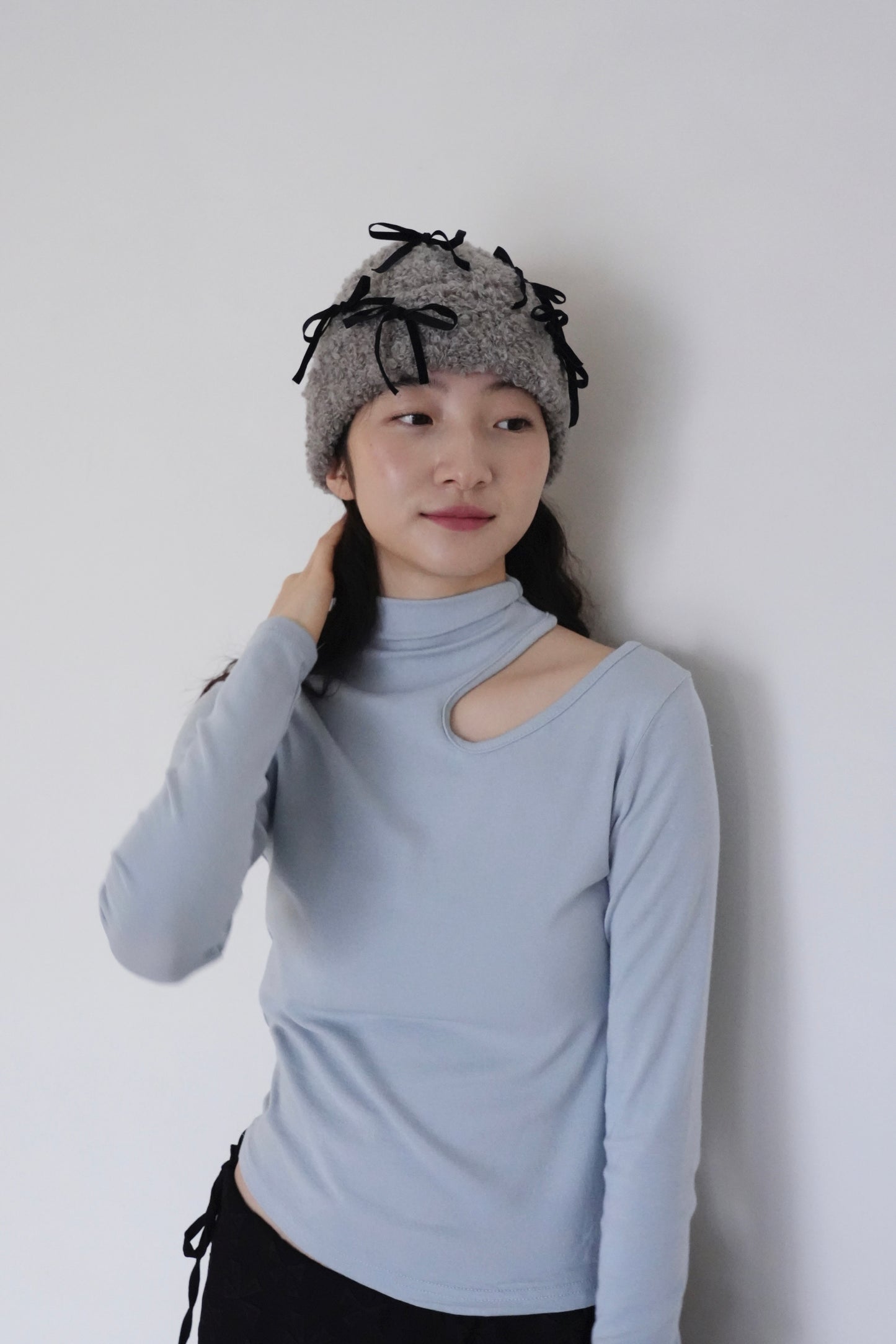 ribbon beanie