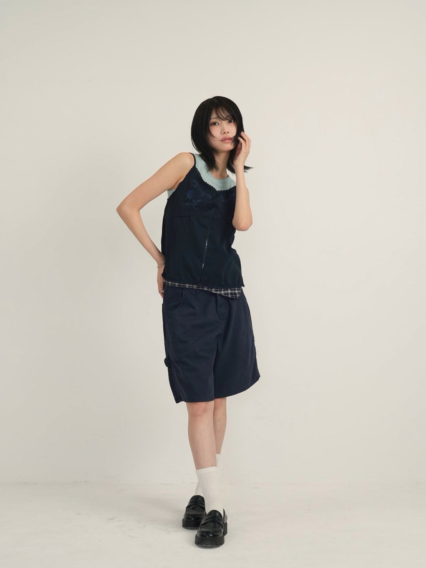 embroidery cami top