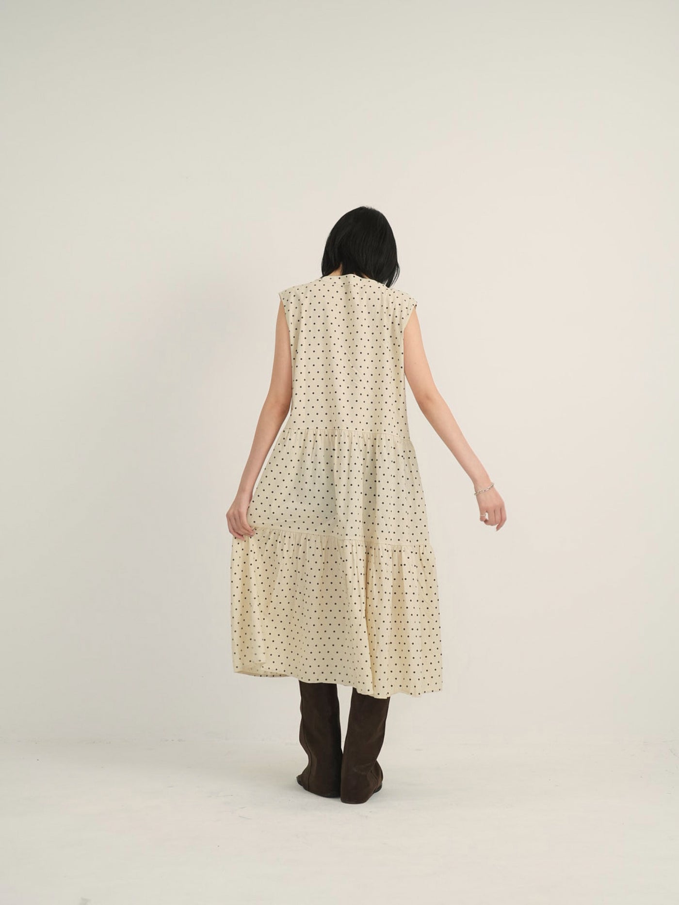 dot line long onepiece