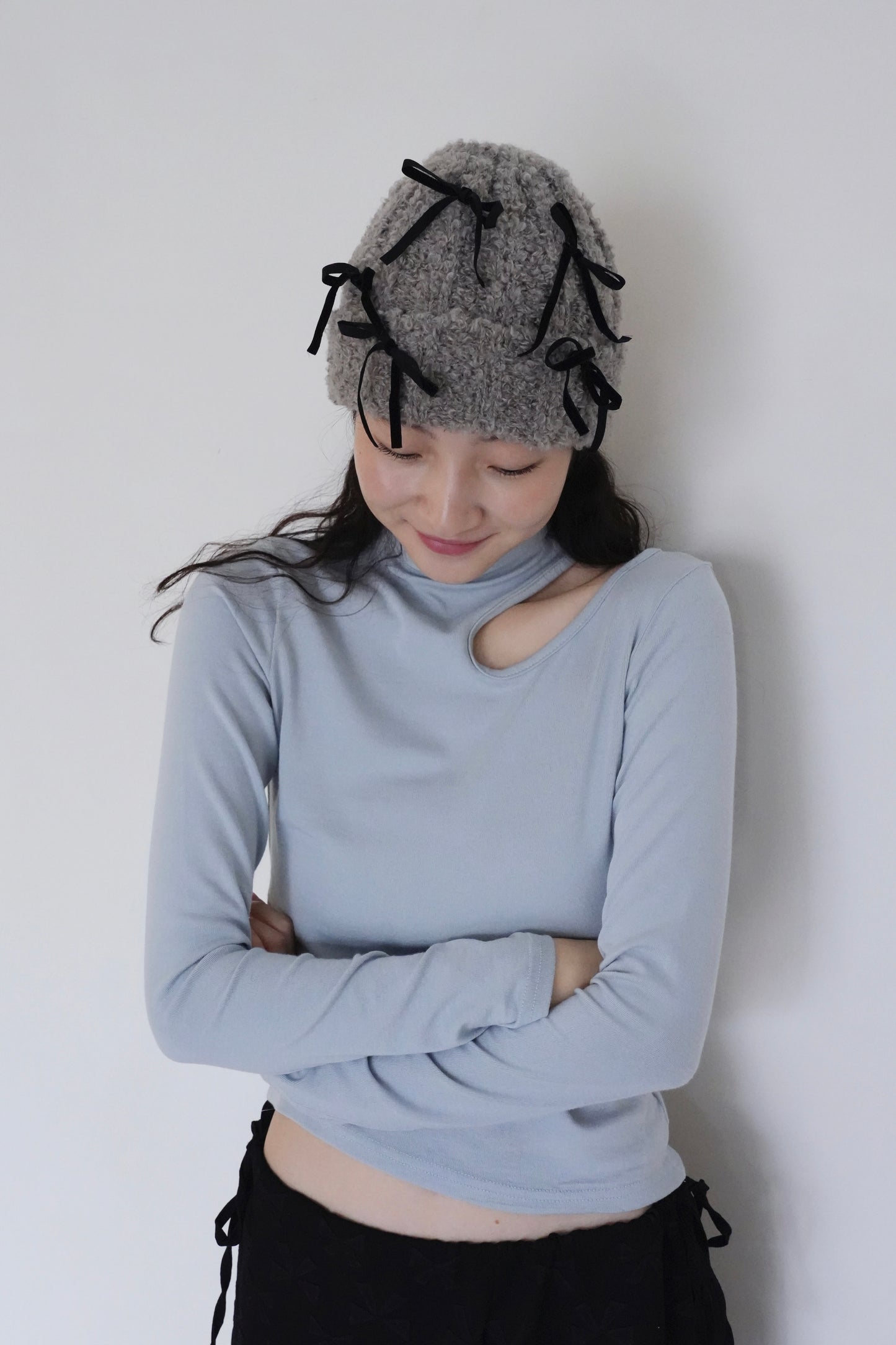 ribbon beanie
