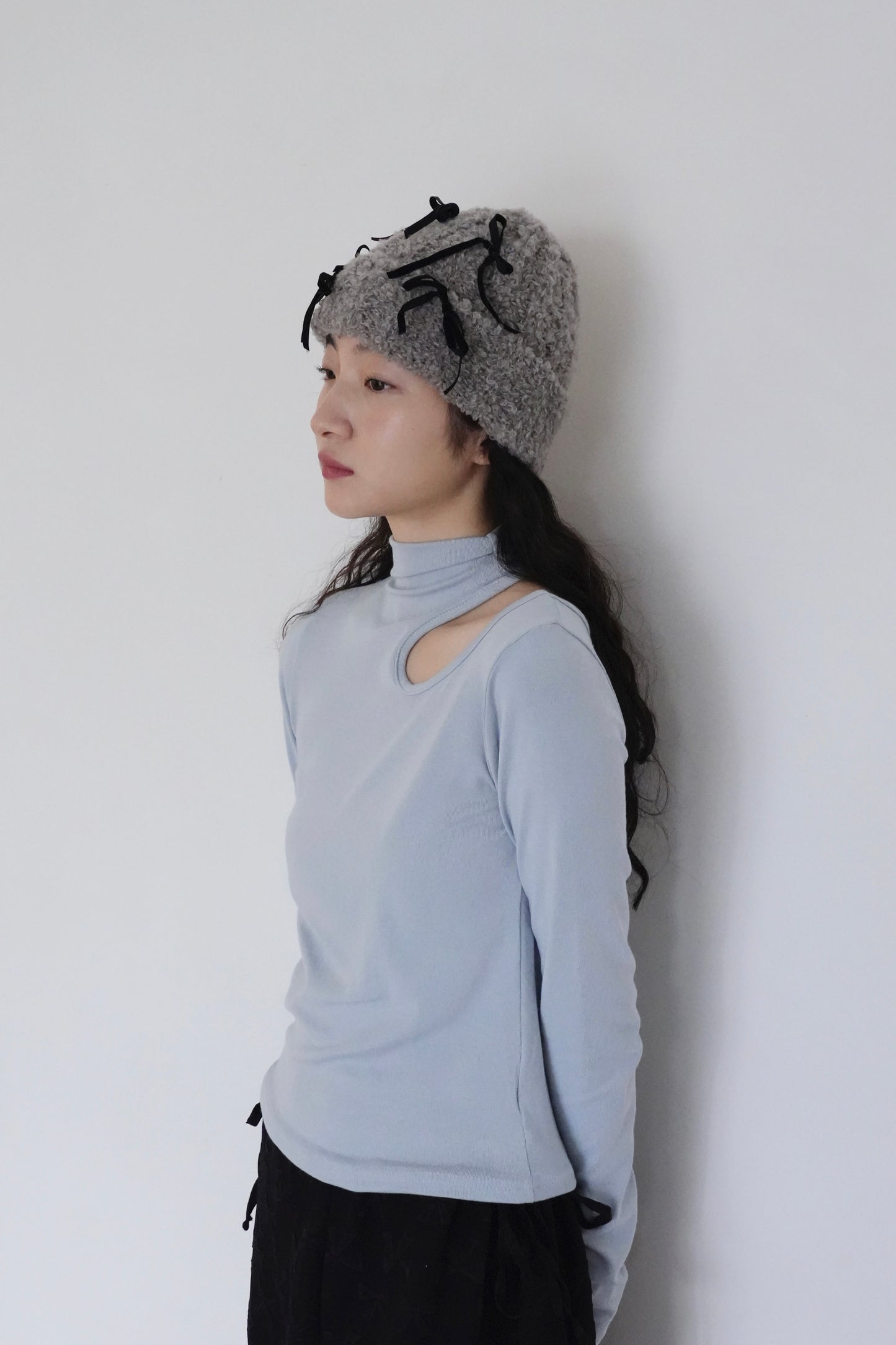 ribbon beanie